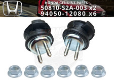 HONDA Genuine S2000 6-Nuts & Engine Mount SET Bush Rubber 50810-S2A-003 OEM NEW