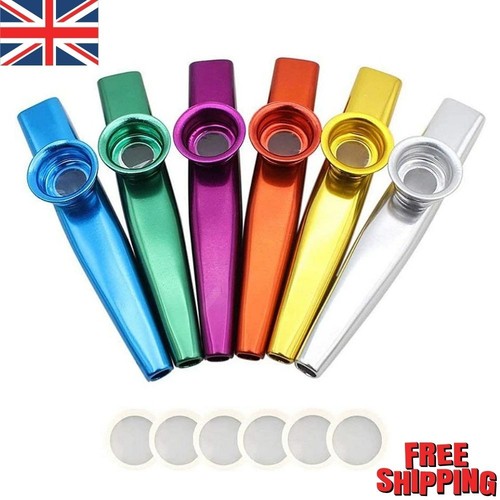 Metal kazoo with pcs - 5, flute
