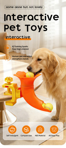 Pet tennis ball thrower - ball,