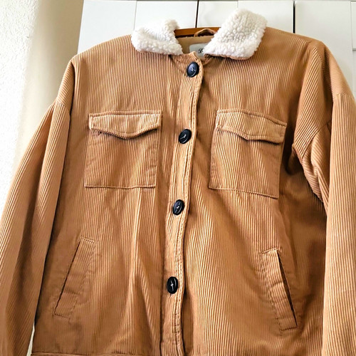 Denim beige corduroy faux - corduroy,