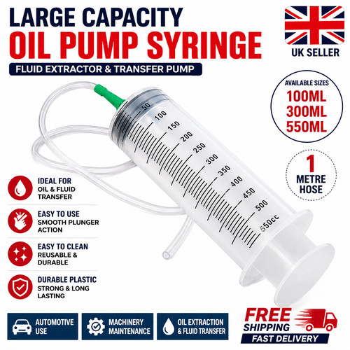 Large capacity syringe - large,