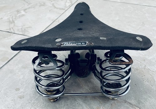Vintage brooks bike saddle - brooks,
