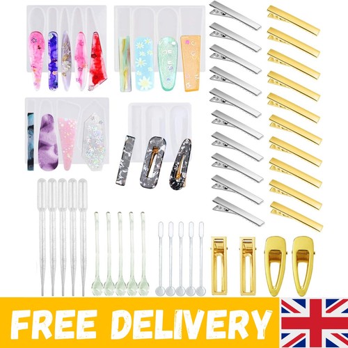 Pcs resin molds diy hair - pcs,