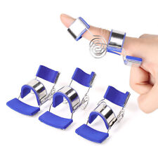 Finger Splint Support Brace Pain Relief Trigger Fixing Straightener Correcto
