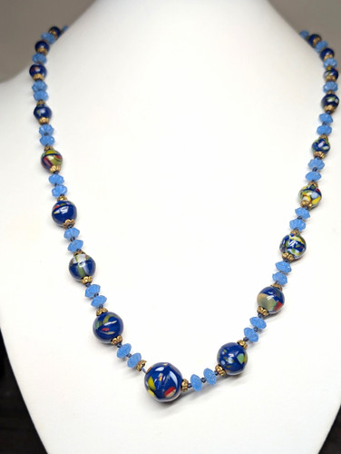 Vintage murano glass art bead - vintage,