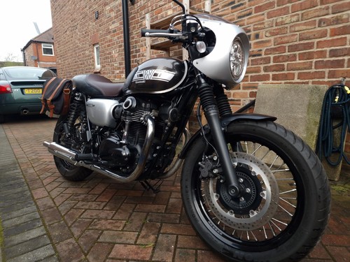 Immaculate kawasaki w800 cafe - immaculate,