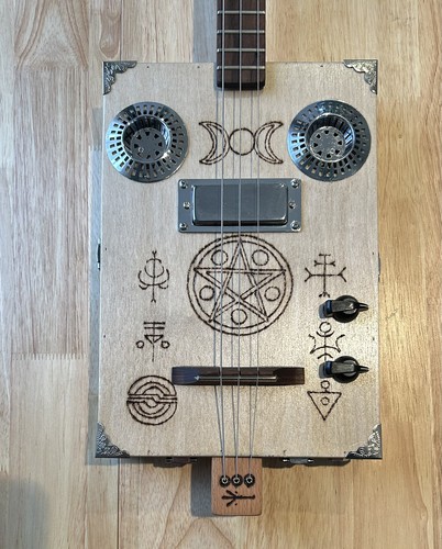 Handmade string cigar box - handmade,