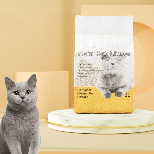 Tofu clumping cat - clumping, 6l