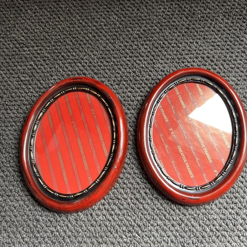 Pair vintage style - pair, oval
