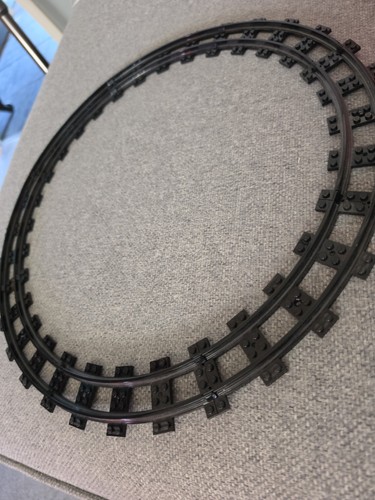 Lego train track curves - train,
