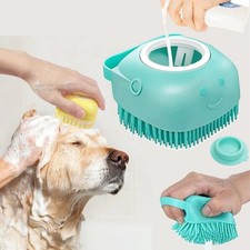 Pet Bathing Brush with Shampoo
