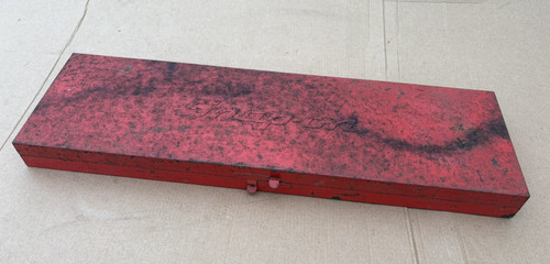 Snap vintage red - red, box
