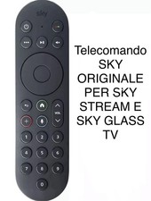 Telecomando Tv Sky Glass / Decoder Sky Stream con Controllo Vocale