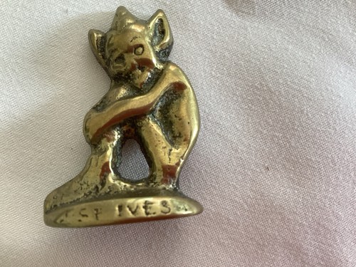 Brass pixie cornish piskey - pixie,