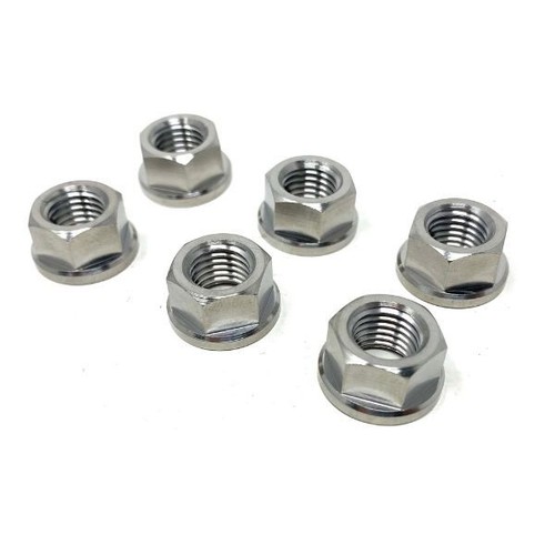 Rear sprocket nuts titanium - sprocket,