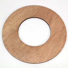 Wooden Laser cut Circle Hoop Plywood 5mm 200mm x 100mm hole (50mm Hoop)