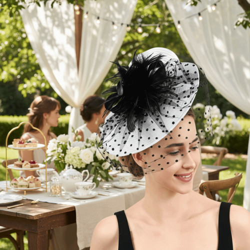 Gorgeous vintage fascinator - vintage,