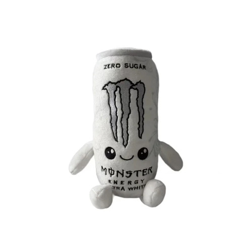 White energy drink can - white,