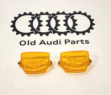 NEW Genuine Indicator Glass Set Audi Coupe B2 Typ81 85 VFL Pre Facelift 1980-84