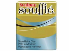 Sculpey SOUFFLE Oven Bake Polymer Clay Blocks 48g -Key Lime 5PK
