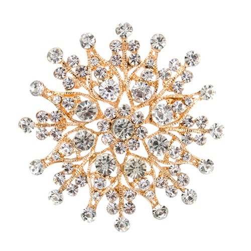 Large gold tone - 2.25",