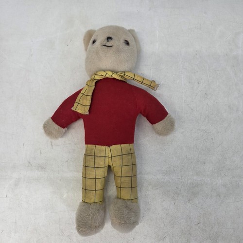Vintage rupert bear plush soft - bear,