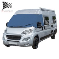 Swift Kon-Tiki Motorhome Screen Wrap Frost Cover Windscreen Tailored Navy 373
