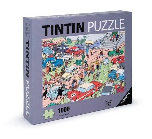 Tintin 1000 piece jigsaw car - 1000,