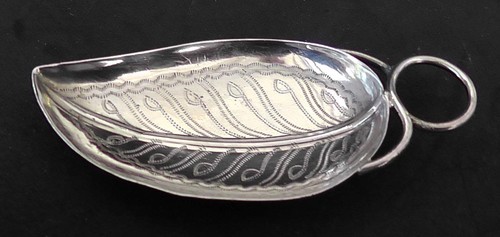Solid silver leaf - silver,