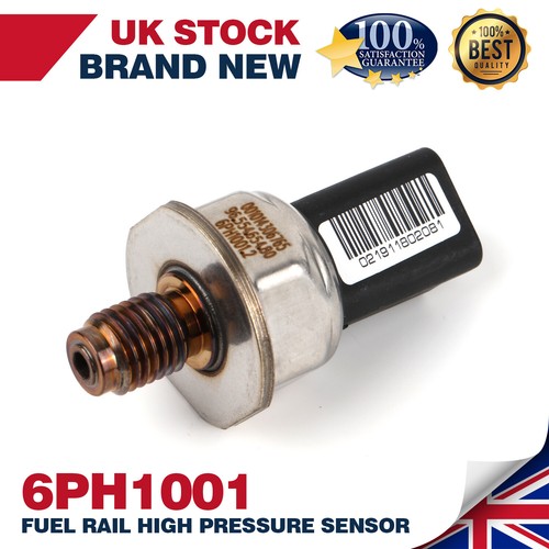 Fuel rail pressure sensor - rail, for