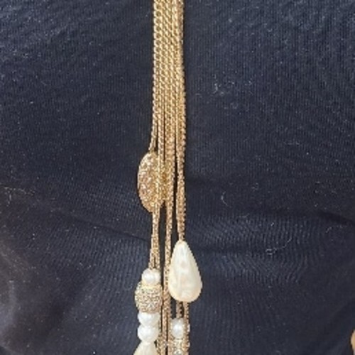 Gold multi strand - multi-strand, pearl