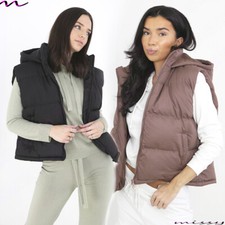 NEW Womens HOODED GILET