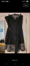 Debenhams Strapless Dress Size