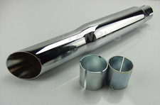 New Motorcycle Silencer Exhaust Slash Cut Bobber 35-45 Custom Cafe Racer Chopper