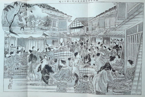 Japanese street market - street,