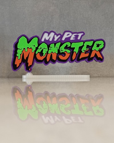 Pet monster printed - my,