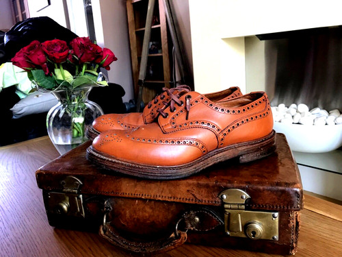 Trickers tan brown full - tan,