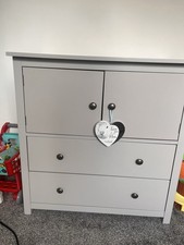Aldi Grey Changing Table with