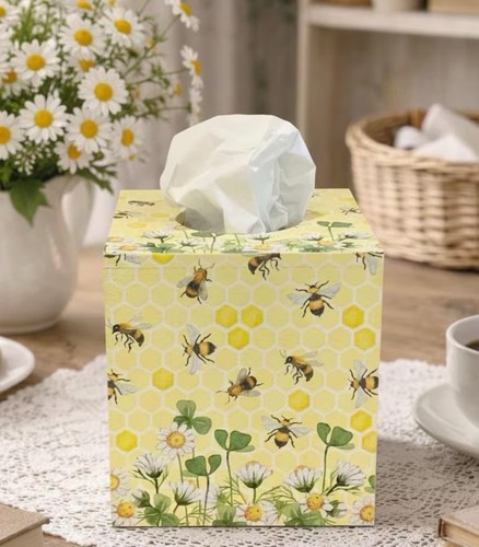 Bees clover handmade - clover, tissue