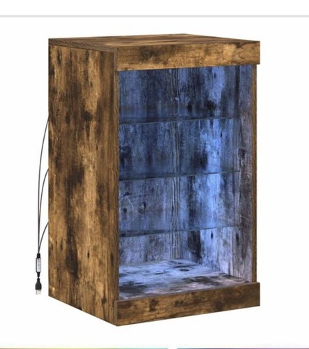 Vidaxl smoked oak cabinet - smoked,