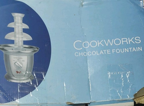 Cookworks chocolate fountain - chocolate,