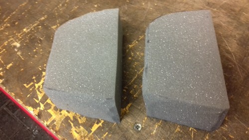 Porsche 928 foam pieces - , behind