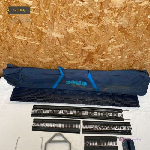 Bond knitting machine with - bond,