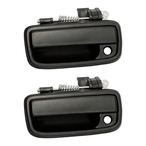 Black exterior door handle - exterior,