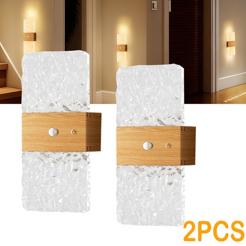2pcs battery operated led wall - 2pcs,