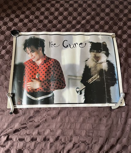 Vintage 1980s the cure poster