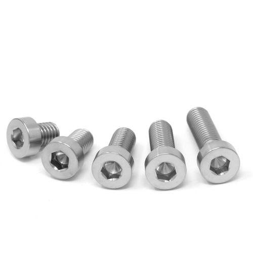 Titanium bolt low - m8, profile