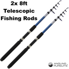 2 x 8FT Telescopic Fishing