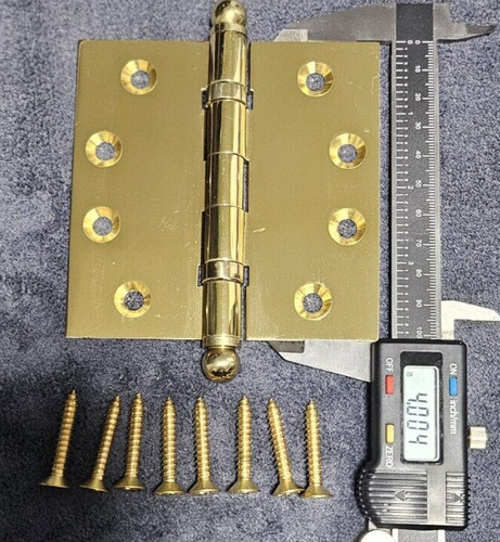 Polished solid brass door - brass,