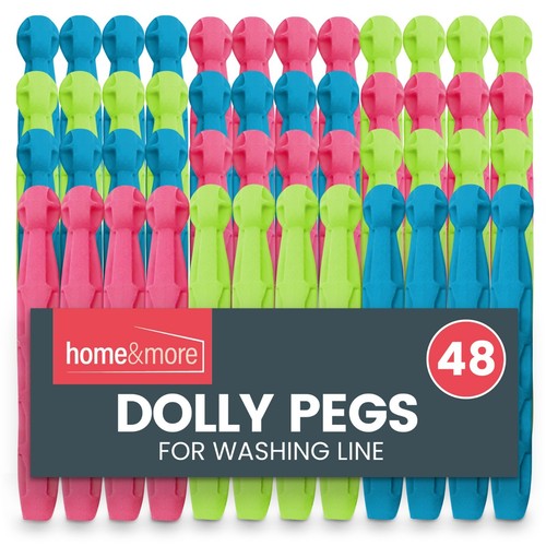 Sol 48pk dolly pegs - dolly,
